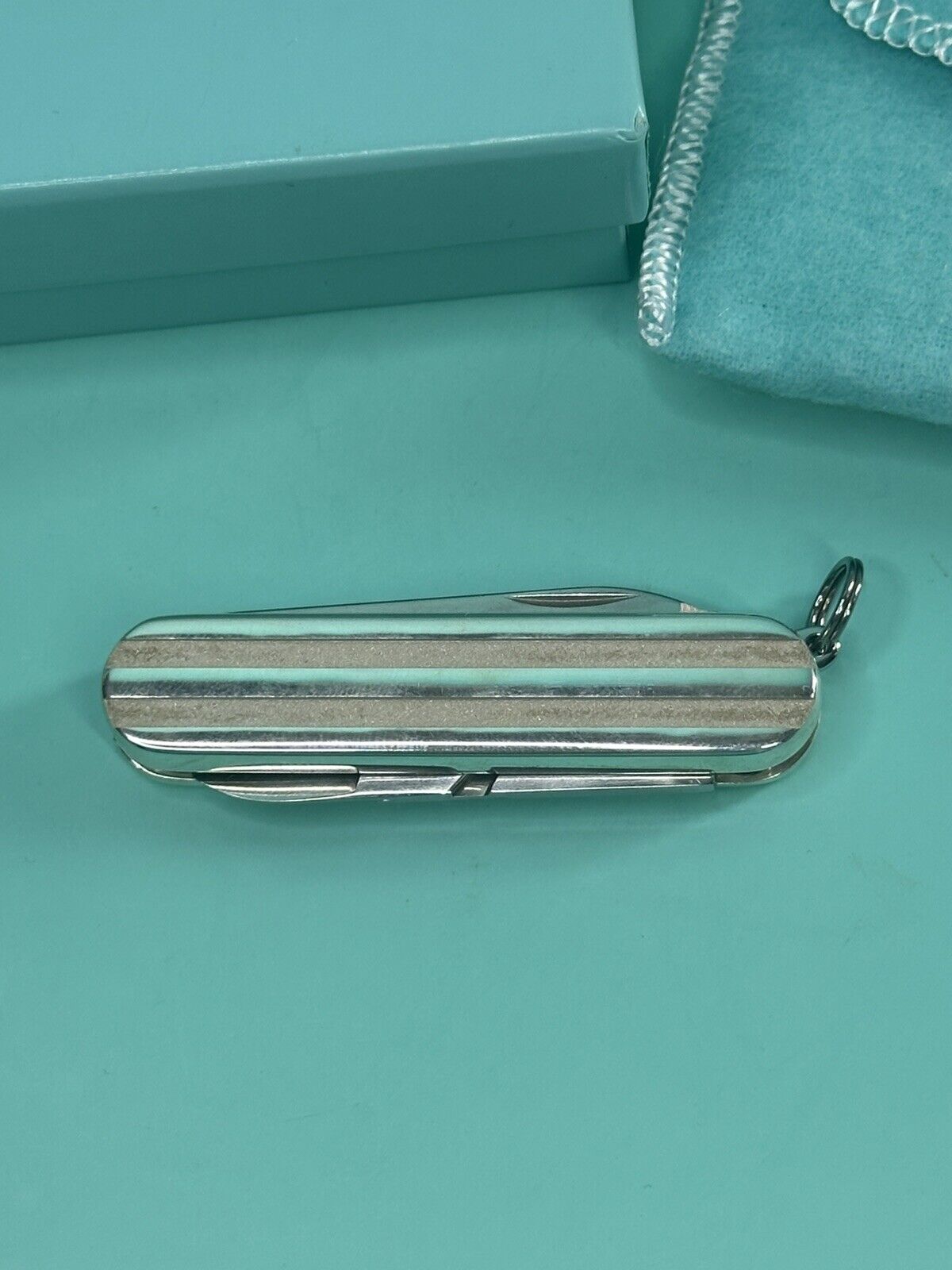 Tiffany & Co Atlas Sterling Silver Pocket Knife