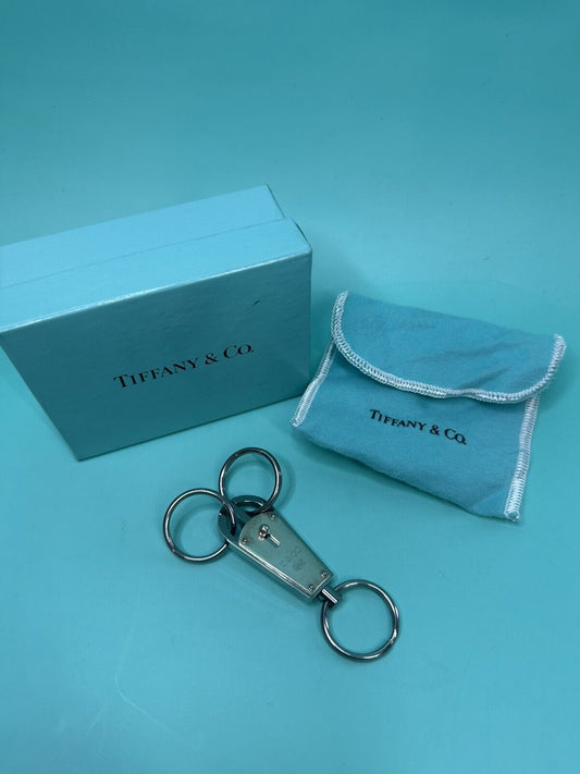 Tiffany & Co Sterling Silver Valet Key Chain