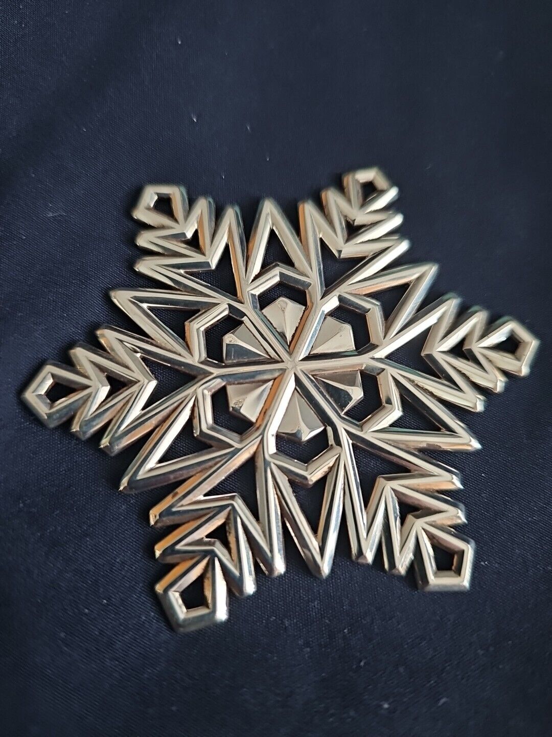 Tiffany Sterling Silver Christmas Ornament Snowflake Rare