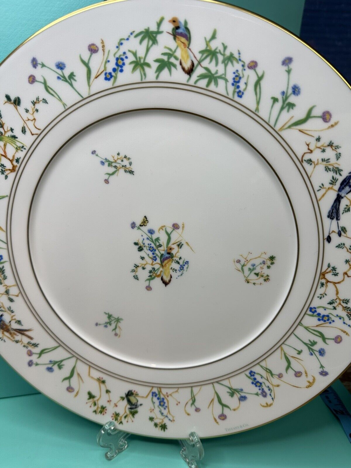 Tiffany & Co Audubon Dinner Plate Brand New With Box