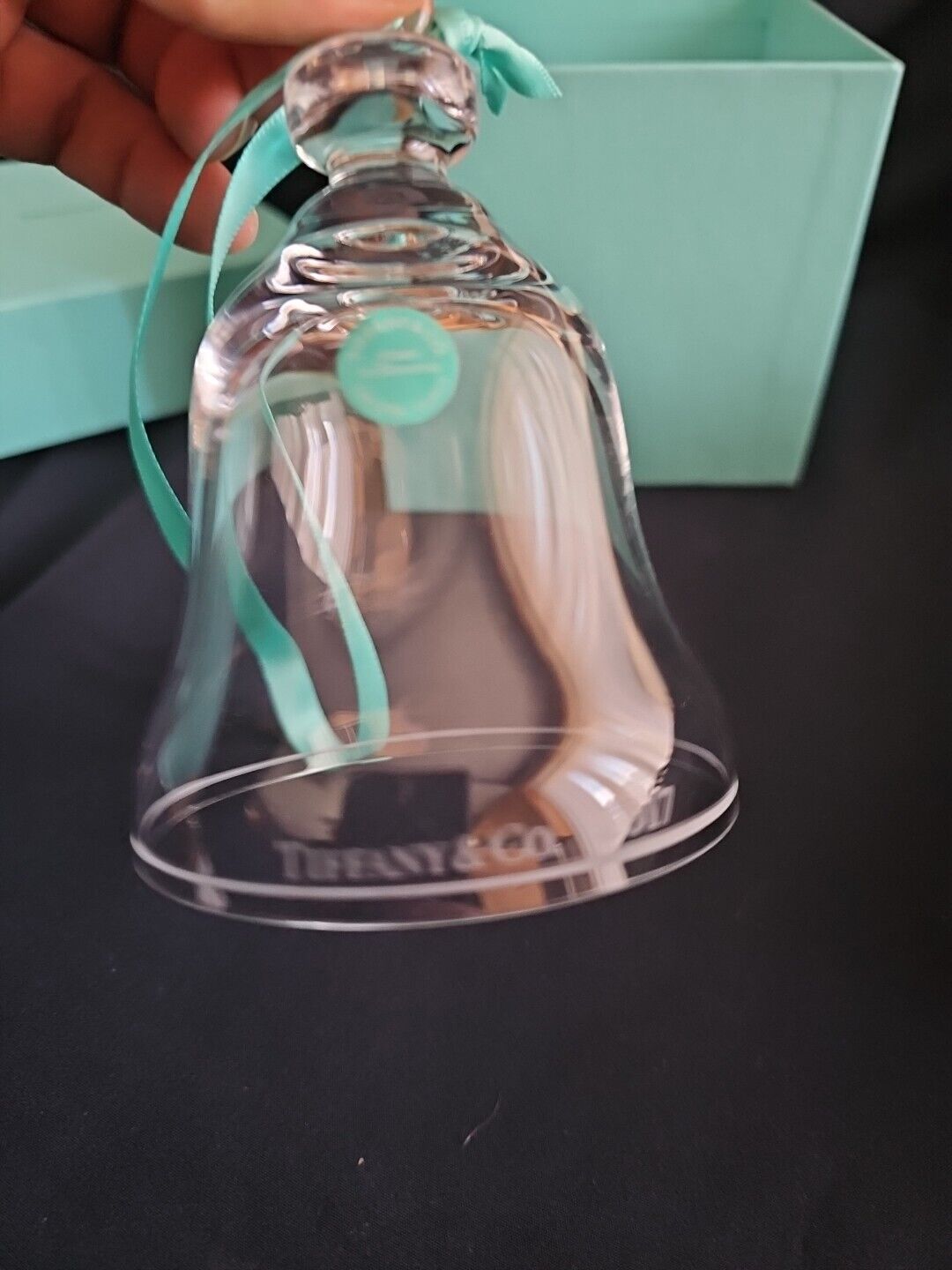 2017 Tiffany Christmas Ornament Bell Never Hung