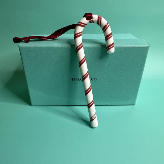 Tiffany & Co Christmas Ornament Candy Cane Rare