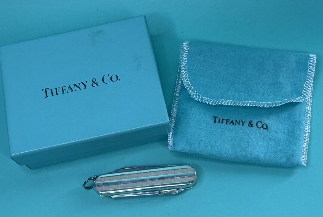 Tiffany & Co Atlas Sterling Silver Pocket Knife