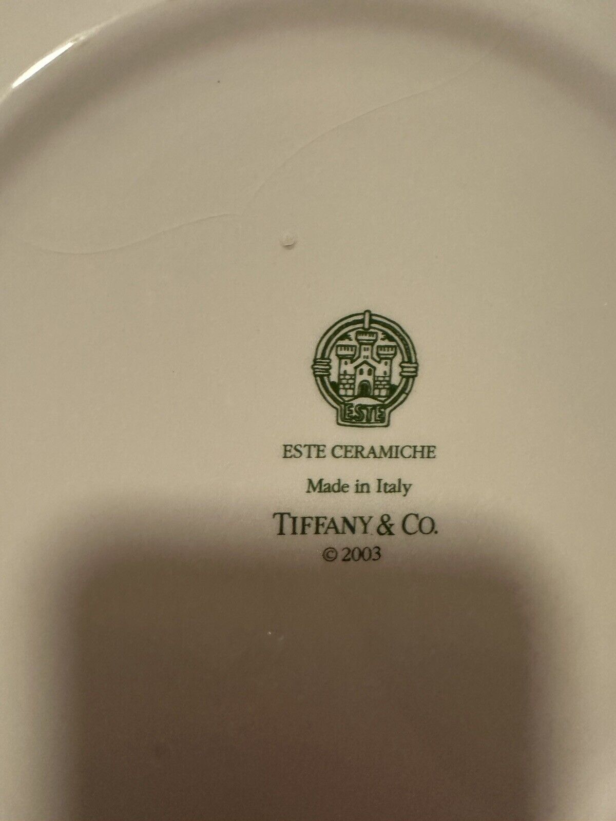 Tiffany & Co Holiday Large Serving Bowl Holly Berry Pattern 11.5 Inch