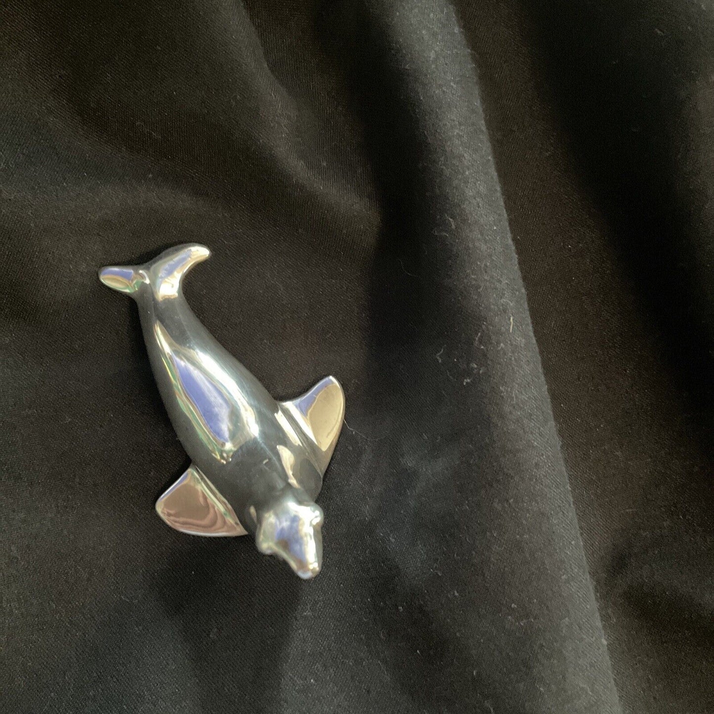 Tiffany Sterling Silver Seal Paperweight Rare