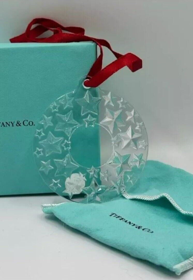 Tiffany & Co 3 Dimensional Star Wreath Christmas Ornament