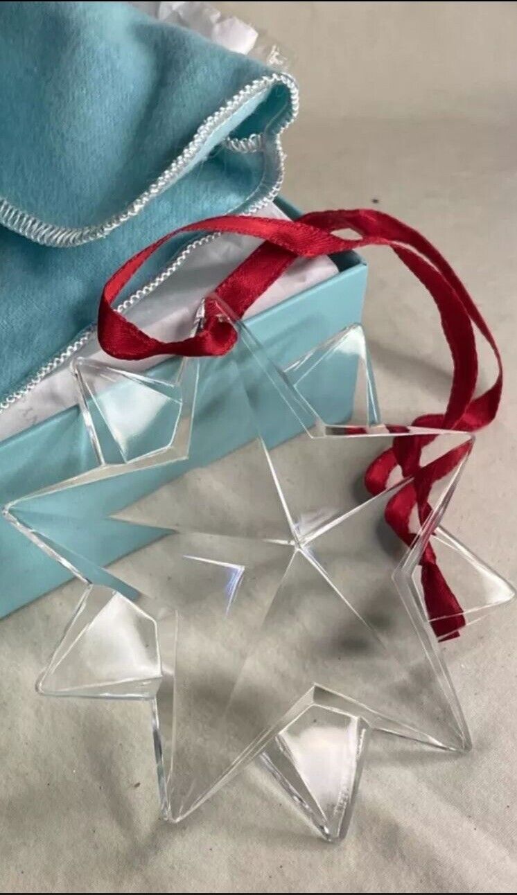 Tiffany & Co Ten Point Star Christmas Ornament RARE