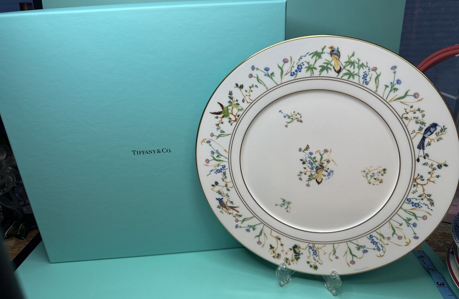 Tiffany & Co Audubon Dinner Plate Brand New With Box