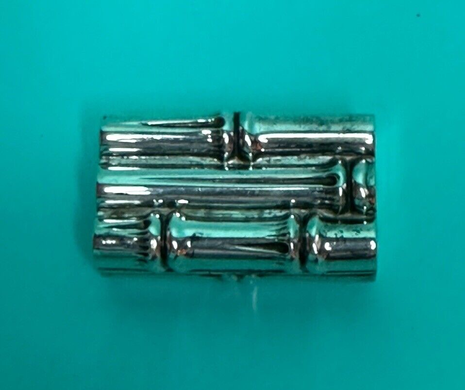 Tiffany & Co Sterling Silver Bamboo Pill Box