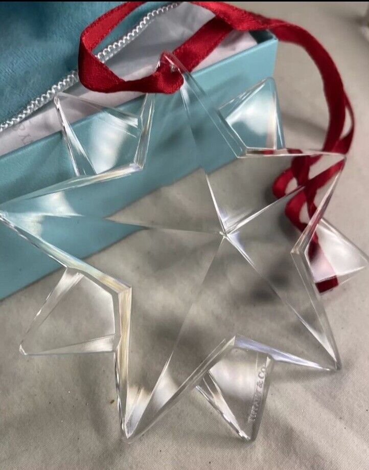 Tiffany & Co Ten Point Star Christmas Ornament RARE