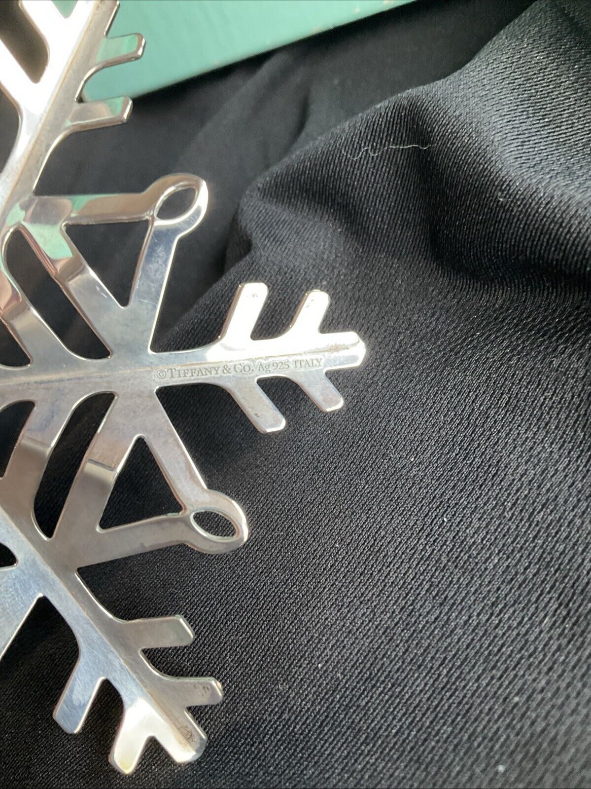 Tiffany Sterling Silver Christmas Ornament Snowflake Rare