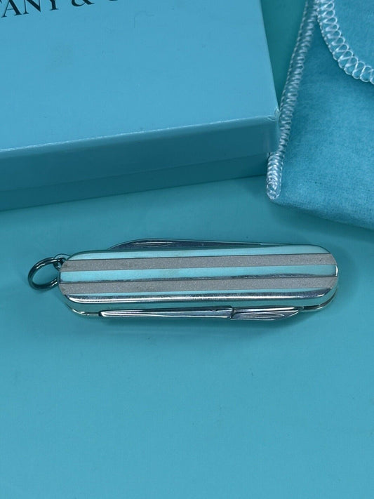 Tiffany & Co Atlas Sterling Silver Pocket Knife