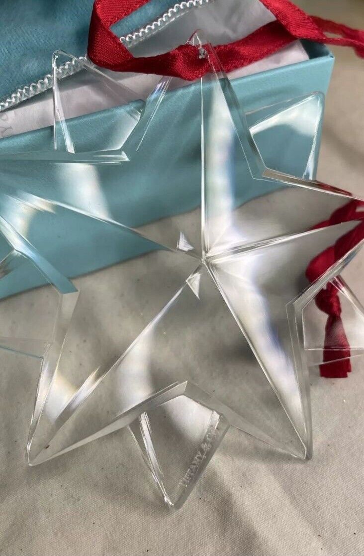 Tiffany & Co Ten Point Star Christmas Ornament RARE