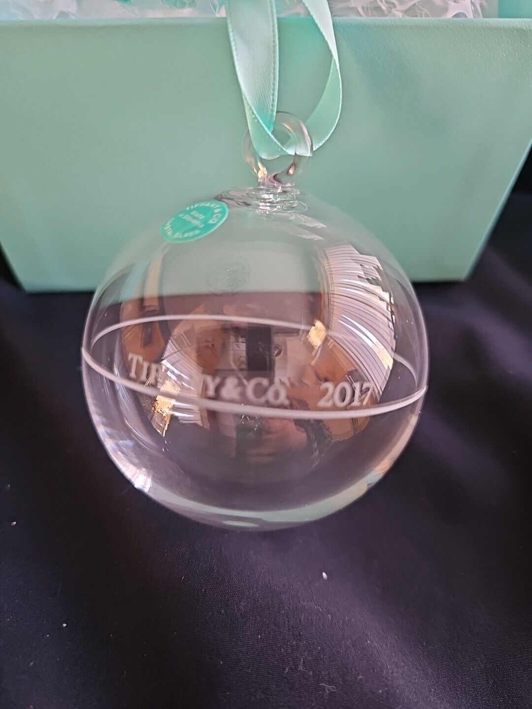 2017 Tiffany Christmas Ornament Ball